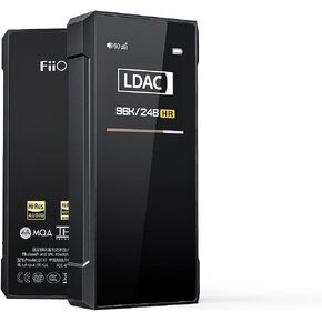 FiiO BTR7 سماعة رأس Amp مستقبل بلوتوث عالي الدقة DAC محمول يدعم MQA/LDAC/aptX HD 384K/32Bit DSD256 للهاتف/الكمبيوتر الشخصي/السيارة/الصوت المنزلي (تيتانيوم) in Saudi Arabia