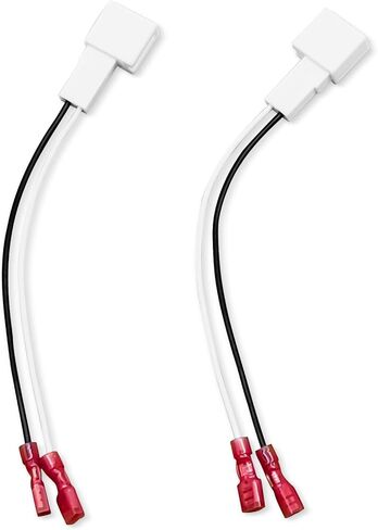 2pcs 72-8104 Speaker Adapter Wire Harness, Car Front and Rear Door Speaker Wire Harness Adapter Plug Replacement for Toyota Tacoma Tundra Scion Pontiac Corolla Camry 4 Runner in Saudi Arabia
