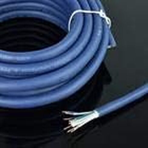 Conext Link MSC918-20 20 Feet 9 Conductors Blue Speed Wire Primary Wire Speaker Cable 18 AWG Gauge GA 100% OFC Copper Stranded Trailer （11993） in Saudi Arabia