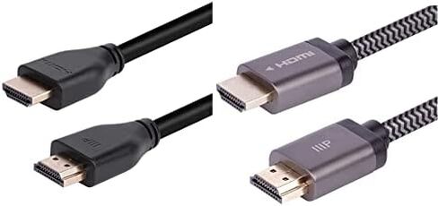 Monoprice 8K HDMI 2.1 Cables Bundle - 8K@60Hz, 48Gbps, CL2 in-Wall Rated, 30AWG, Dynamic HDR and Dolby Vision, Supports eARC in Saudi Arabia