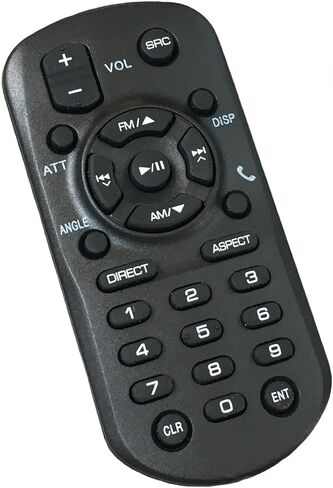 Replacement Remote Control RM-RK258 RMRK258 for JVC Car Stereo Multiedia Receiver KW-V960BW KW-V950BW KW-V850BT KW-M865BW KW-M855BW KW-V85BT KW-M75BT KW-M750BT KW-V66BT KW-V660BT KW-M650BT in Saudi Arabia