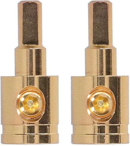 Car Audio Cable Reducer,2pcs 0GA Wire Reducer Terminal Connector Pure Copper Gold Plated Battery Terminal Connectors for Car Amplifier Modification Wire Reducer Cable Power Terminal Cord 0 to 4 Gauge in Saudi Arabia