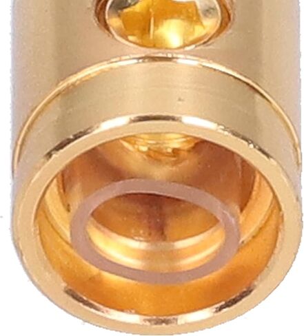 Car Audio Cable Reducer,2pcs 0GA Wire Reducer Terminal Connector Pure Copper Gold Plated Battery Terminal Connectors for Car Amplifier Modification Wire Reducer Cable Power Terminal Cord 0 to 4 Gauge in Saudi Arabia