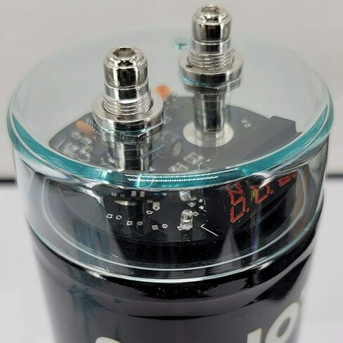 أوديوتيك في 3.5 مكثف فاراد للصوت للسيارة 3500 واط طاقة رقمية للسيارة 12 فولت مع شاشة عرض رقمية 3 أرقام وشاشة عرض جهد مطلي بالكروم in Kuwait