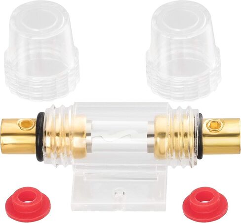 OIIKI 4-8 Gauge AWG in-line AGU Fuse Holder with 2 PCS 60A AGU Type Fuse for Car Audio, Alarm Amplifier, Truck Audio, Compressors in Saudi Arabia