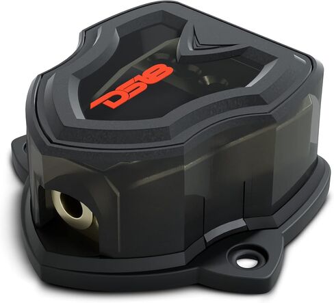 DS18 DB1024 Distribution Block (12 pack) - 1 x 0GA In/ 2 x 4GA Out, Nickle Plated Internal Materials, High-Strength Heat Resistant Plastic Housing, Oversized Screws for Secure Connections (1 In 2 Out) in Kuwait