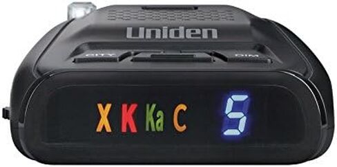 Uniden DFR3 كاشف ليزر/رادار طويل المدى مع حماية 360 درجة، 3 أوضاع، أوضاع الطريق السريع/المدينة/المدينة، شاشة عرض أيقونة سهلة القراءة مع عداد قوة الإشارة الرقمية in Saudi Arabia
