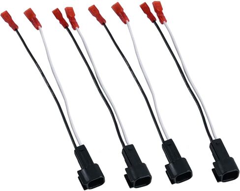 HSTECH 72-7800 2 Pairs (4 Pack) Car Speaker Connector Harnesses for with 1990-Up Honda and Acura Vehicles in Kuwait