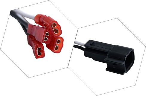 HSTECH 72-7800 2 Pairs (4 Pack) Car Speaker Connector Harnesses for with 1990-Up Honda and Acura Vehicles in Kuwait