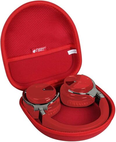 حقيبة سفر صلبة من Hermitshell لسماعات Silensys E7 / PurelySound E7 / MOVSSOU E7 / COWIN E7 / Tapela E7 / Audonia E7 النشطة المزودة بخاصية إلغاء الضوضاء (أرجواني) in Kuwait