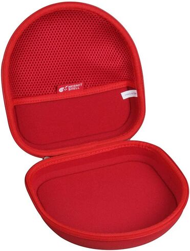 حقيبة سفر صلبة من Hermitshell لسماعات Silensys E7 / PurelySound E7 / MOVSSOU E7 / COWIN E7 / Tapela E7 / Audonia E7 النشطة المزودة بخاصية إلغاء الضوضاء (أرجواني) in Kuwait