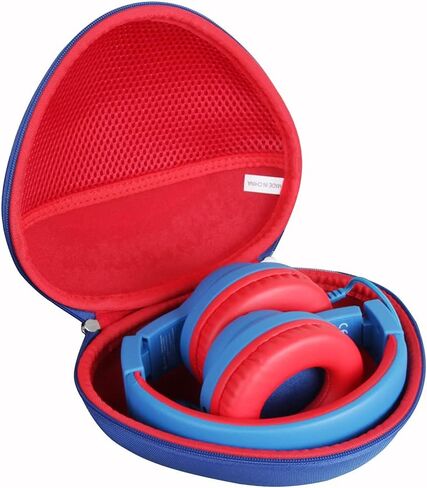 Hermitshell Hard Travel Case for iClever HS19 / iClever BTH12 / Botesty Sound/EarFun/Candy Bila BH03 / IMYB Kids Headphones (Purple) in Kuwait