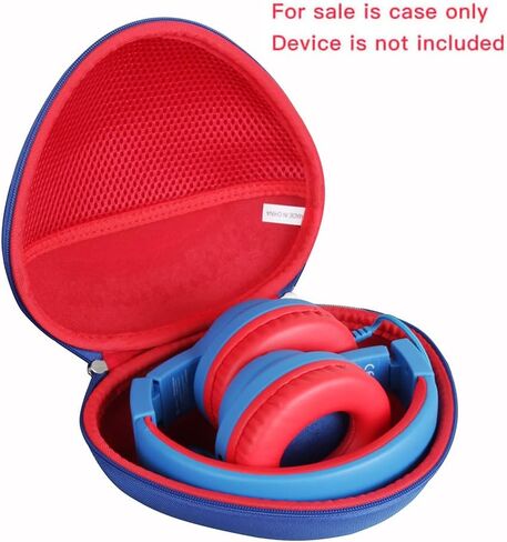 Hermitshell Hard Travel Case for iClever HS19 / iClever BTH12 / Botesty Sound/EarFun/Candy Bila BH03 / IMYB Kids Headphones (Purple) in Kuwait
