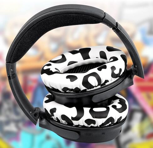Earpads for Bose QC35 & QC35 ii - Black | for (QuietComfort35 & Quiet Comfort35 ii) Headphones in Kuwait