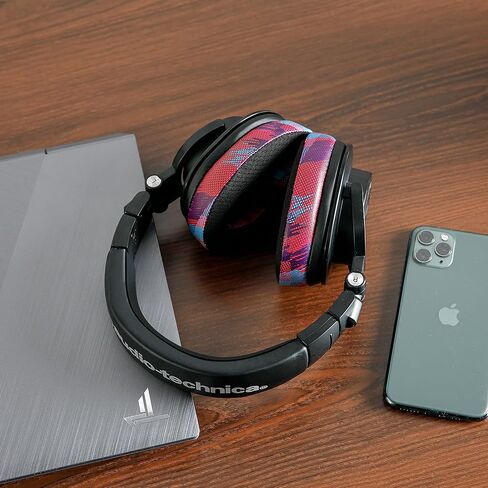 وسائد أذن بديلة من جل التبريد من نسيج WC Freeze Hybrid - متوافقة مع HyperX Cloud وSteelseries Arctis وATH M50X وTurtle Beach Stealth والمزيد - مريحة وباردة لفترة أطول | (90 الأبيض) in Kuwait