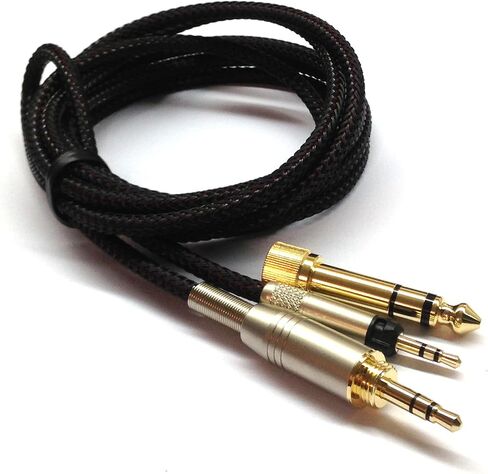 كابل ترقية بديل NewFantasia لسماعات الرأس Audio Technica ATH-M50x، ATH-M40x، ATH-M70x 1.2 متر/4 أقدام in Kuwait