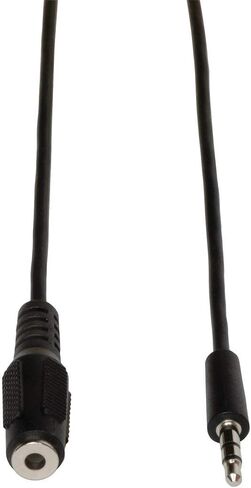 TRIPP LITE Female Mini Stereo Audio Extension Cable 6-feet اسود in Saudi Arabia