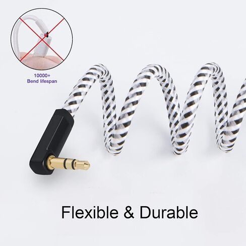 CableCreation Headphone Extension Cable 15FT【2Pack】, 3.5mm Male to Female Stereo Headphone Extension Cable for Phones, Headphones, Speakers, Tablets, PCs, MP3 Players and More, 4.5M in Saudi Arabia
