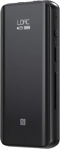 FiiO BTR5-2021 سماعة الرأس بلوتوث 5.0 جهاز استقبال عالي الدقة 384K/32Bit أصلي DSD256 USB DAC يدعم LDAC/aptX HD/MQA للهواتف الذكية/الكمبيوتر الشخصي/الكمبيوتر المحمول/السيارة/الصوت المنزلي (عادي) in Kuwait
