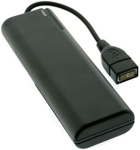 حزمة بطاريات AA المحمولة من Gomadic مصممة لجهاز Kobo eReader - مدعومة بـ 4 بطاريات AA لتوفير الشحن في حالات الطوارئ. تم تصميمه باستخدام تقنية TipExchange in Kuwait