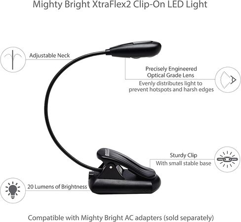 مصباح الكتاب LED من مايتي برايت XtraFlex2 in Kuwait