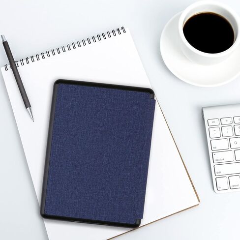 حافظة WALNEW لجهاز Kindle Paperwhite مقاس 6.8 بوصة الجيل الحادي عشر 2021 - غطاء كتاب ممتاز خفيف الوزن من جلد البولي يوريثان مع تنبيه/غفو تلقائي لجهاز Amazon Kindle Paperwhite 2021 Signature Edition/القارئ الإلكتروني للأطفال in Kuwait