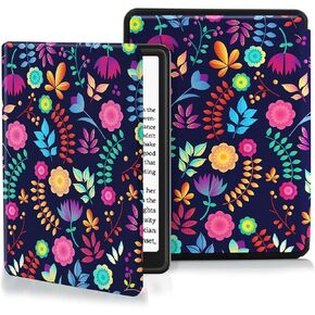 MOROCK Slim Case for Kindle Paperwhite 11th Generation(2021 Release,Model NO.M2L3EK),Fits 6.8" Amazon Kindle Paperwhite Signature Edition, Lightweight PU Leather Cover,Misty Blue in Saudi Arabia