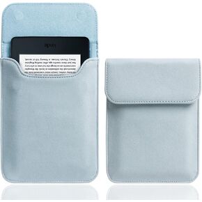 حافظة WALNEW مقاس 6 بوصة لجهاز Kindle 2022/Kindle 2019/Kindle Paperwhite الجديد (ليس 6.8 بوصة)/Kindle Voyage/Kindle (الجيل الثامن، 2016)/Kindle 4/5/Kindle Touch غطاء حقيبة حماية، وردي in Kuwait