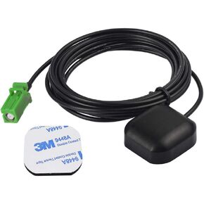 Bingfu Vehicle Waterproof Active GPS Navigation Antenna Fakra C Blue GPS Antenna Compatible with Car Truck SUV Head Unit in Saudi Arabia