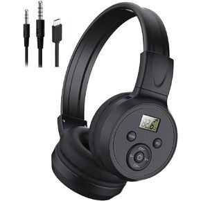 F4 Portable FM Radio Headphones with AAA Batteries Operated (Not Included) in Saudi Arabia
