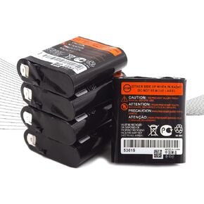 (5-Pack) 3.6V 1000mAh Ni-MH Battery for T5000, T5800 with Charger | Fits EM1000, MR350, MS350, T4800, T4900, T9500 and 53615, KEBT-071A/B/C/D; includes dual-slot LCD charger. in Kuwait
