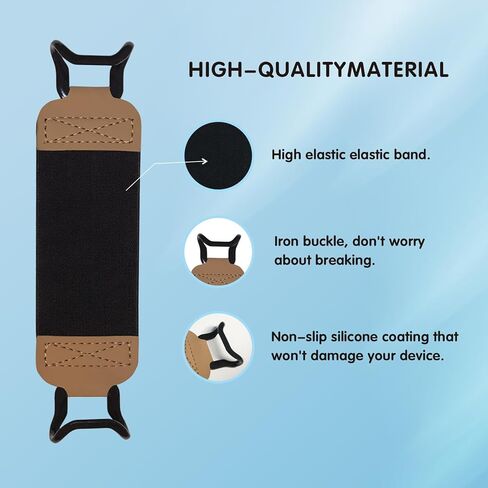 قطعتان من حزام كيندل من جوجاو، حامل حزام يد كيندل لليد، مقبض كيندل بيبر وايت للتابلت والقارئ الإلكتروني وتابلت فاير - كيندل/كوبو/فوياجا/لينوفو/سوني كيندل اي بوك in Kuwait