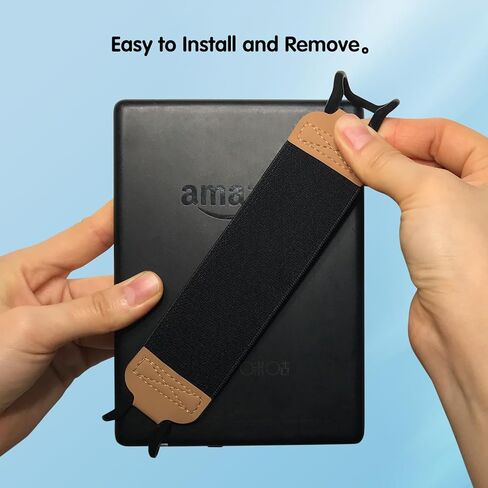 قطعتان من حزام كيندل من جوجاو، حامل حزام يد كيندل لليد، مقبض كيندل بيبر وايت للتابلت والقارئ الإلكتروني وتابلت فاير - كيندل/كوبو/فوياجا/لينوفو/سوني كيندل اي بوك in Kuwait