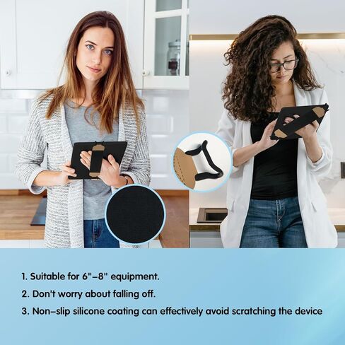 قطعتان من حزام كيندل من جوجاو، حامل حزام يد كيندل لليد، مقبض كيندل بيبر وايت للتابلت والقارئ الإلكتروني وتابلت فاير - كيندل/كوبو/فوياجا/لينوفو/سوني كيندل اي بوك in Kuwait