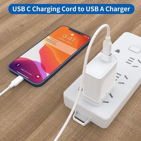USB C Female to USB Male Adapter (4-Pack),Type C to USB A Charger Cable Adapter for iPhone 11 12 13 14 15 Pro Max,Samsung Galaxy S24 S23 S22 Ultra,Google Pixel 7 6 5,iWatch Watch Series 7 SE,AirPods in Saudi Arabia