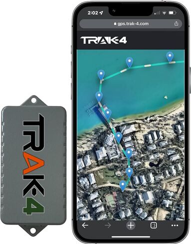Trak-4 GPS Tracker for Tracking Assets, Equipment, and Vehicles. Email & Text Alerts. Subscription Required. in Saudi Arabia