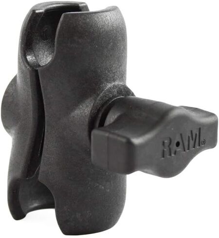 RAM MOUNTS Medium Double Socket Arm for B Size 1" Balls | Composite connector arm, compatible with B Size 1" ball bases in Saudi Arabia