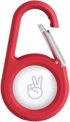 Belkin Apple AirTag Secure Holder with Carabiner - Durable Scratch Resistant Case & Apple AirTag Secure Holder with Key Ring - Durable Scratch Resistant Case with Open Face in Kuwait