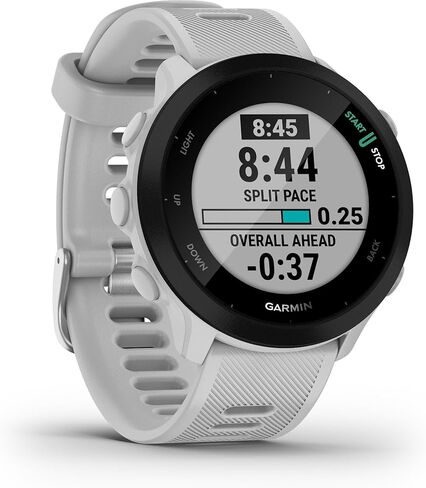 Garmin Forerunner 55, GPS Running Watch with Daily Suggested Workouts, Up to 2 Weeks of Battery Life, Black - 010-02562-00 | Daily Suggested Workouts, Up to 2 Weeks of Life in Kuwait