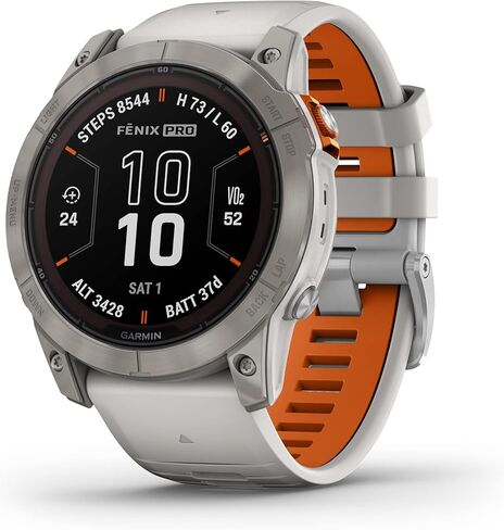 Garmin fēnix 7X Pro Solar، ساعة ذكية متعددة الرياضات بنظام تحديد المواقع العالمي (GPS)، مصباح يدوي مدمج، إمكانية الشحن بالطاقة الشمسية، أسود | مصباح يدوي مدمج، إمكانية الشحن بالطاقة الشمسية in Kuwait