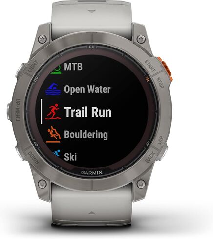 Garmin fēnix 7X Pro Solar، ساعة ذكية متعددة الرياضات بنظام تحديد المواقع العالمي (GPS)، مصباح يدوي مدمج، إمكانية الشحن بالطاقة الشمسية، أسود | مصباح يدوي مدمج، إمكانية الشحن بالطاقة الشمسية in Kuwait