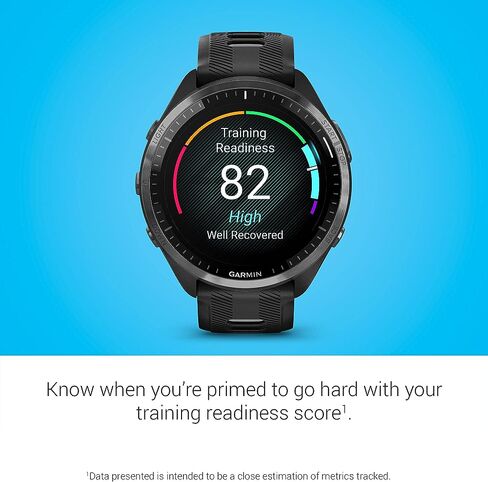 Garmin Forerunner® 965 Running Smartwatch, Colorful AMOLED Display, Training Metrics and Recovery Insights, Amp Yellow and Black in Saudi Arabia