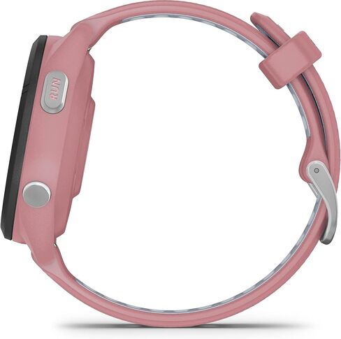 Garmin Forerunner® 265, Running Smartwatch, 46mm, Black/Powder Gray | Advanced Training Metrics & Recovery Insights, Music On Your Wrist, Garmin Coach, Daily Suggested Workouts in Kuwait