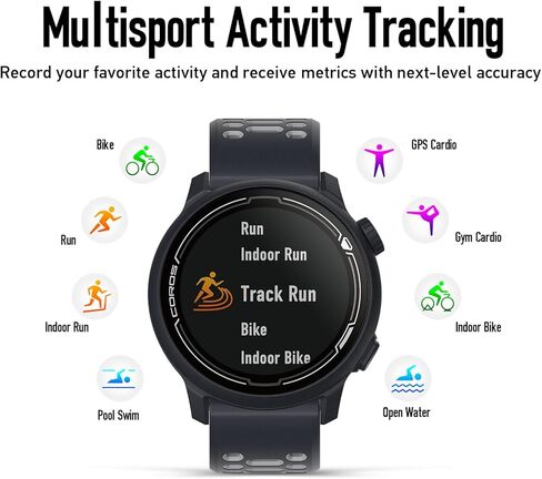 ساعة COROS PACE 2 الرياضية GPS مراقب معدل ضربات القلب، عمر بطارية طويل 20 يومًا، مقياس الضغط الجوي، خفيف الوزن، سترافا، خطة التدريب، الملاحة، مسار النوم، السباحة، الدراجة، الجري، القوة، جهاز المشي (نايلون بحري) in Kuwait