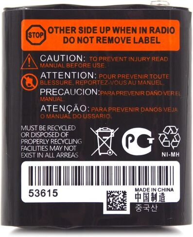 elxjar (5-Pack) 3.6V 1000mAh Rechargeable Batteries for Motorola 53615 m53615 KEBT-071A KEBT-071-B KEBT-071-C KEBT-071-D Talkabout 5950 T4800 T4900 T5000 T5800 T9500R Two-Way Radio in Saudi Arabia