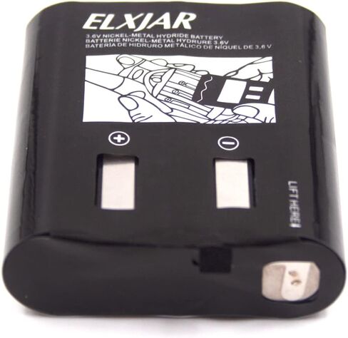 elxjar (5-Pack) 3.6V 1000mAh Rechargeable Batteries for Motorola 53615 m53615 KEBT-071A KEBT-071-B KEBT-071-C KEBT-071-D Talkabout 5950 T4800 T4900 T5000 T5800 T9500R Two-Way Radio in Saudi Arabia