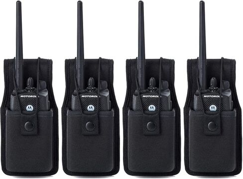 LUITON Universal Radio Case Two Way Radio Holder Universal Pouch for Walkie Talkies Nylon Holster Accessories for MOTOROLA MT500, MT1000, MTS2000 and Similar Models (1 PACK) in Kuwait