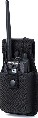 LUITON Universal Radio Case Two Way Radio Holder Universal Pouch for Walkie Talkies Nylon Holster Accessories for MOTOROLA MT500, MT1000, MTS2000 and Similar Models (1 PACK) in Kuwait