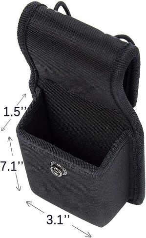 LUITON Universal Radio Case Two Way Radio Holder Universal Pouch for Walkie Talkies Nylon Holster Accessories for MOTOROLA MT500, MT1000, MTS2000 and Similar Models (1 PACK) in Kuwait