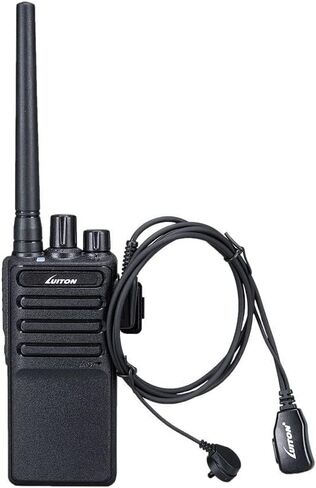 Walkie Talkie Earpiece with Mic for BaoFeng Radio Retevis Headset for Baofeng UV-5R BF-888S Arcshell Retevis H-777 RT21 RT22 Kenwood 2 Way Radio by LUITON (10 Pack) in Saudi Arabia